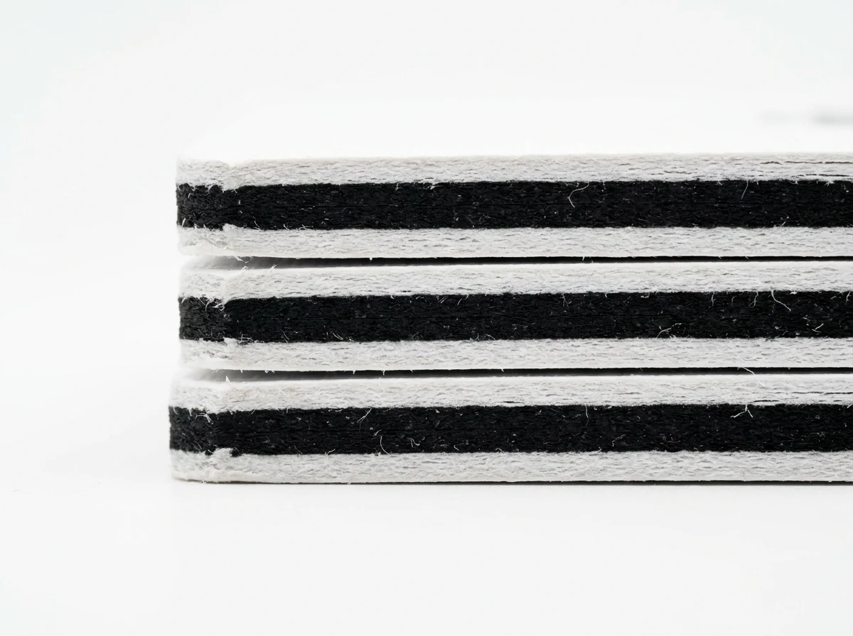 Black Core Paper card printing material