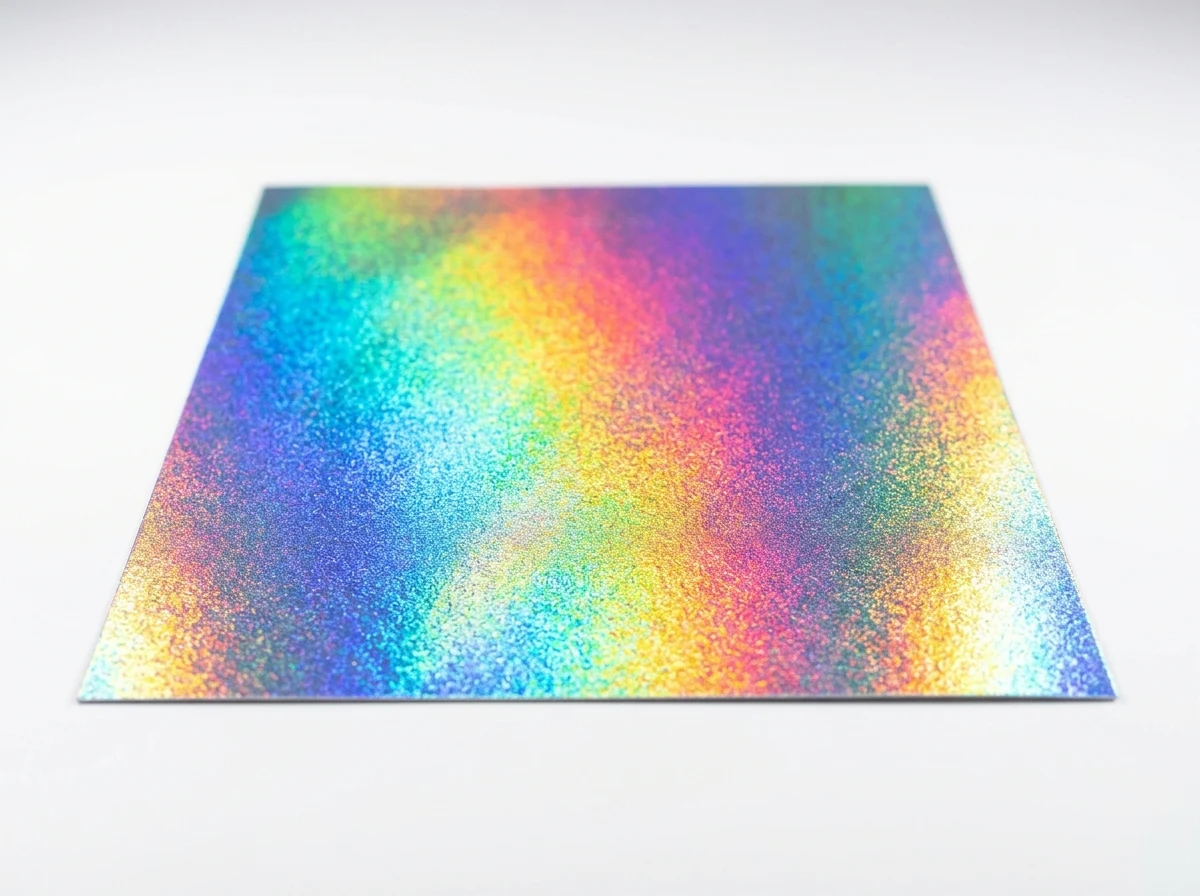 Holographic Cardstock card printing material